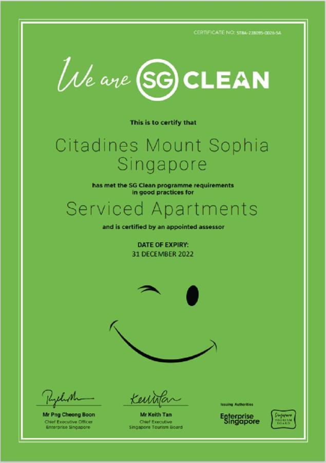 Citadines Mount Sophia Singapore Eksteriør billede