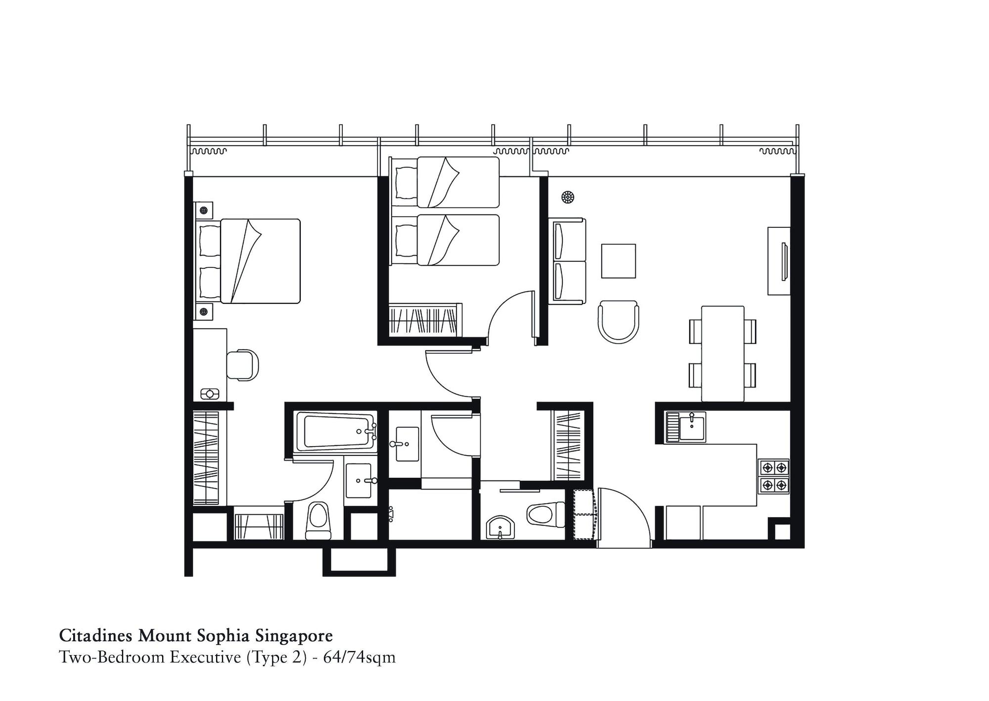 Citadines Mount Sophia Singapore Eksteriør billede